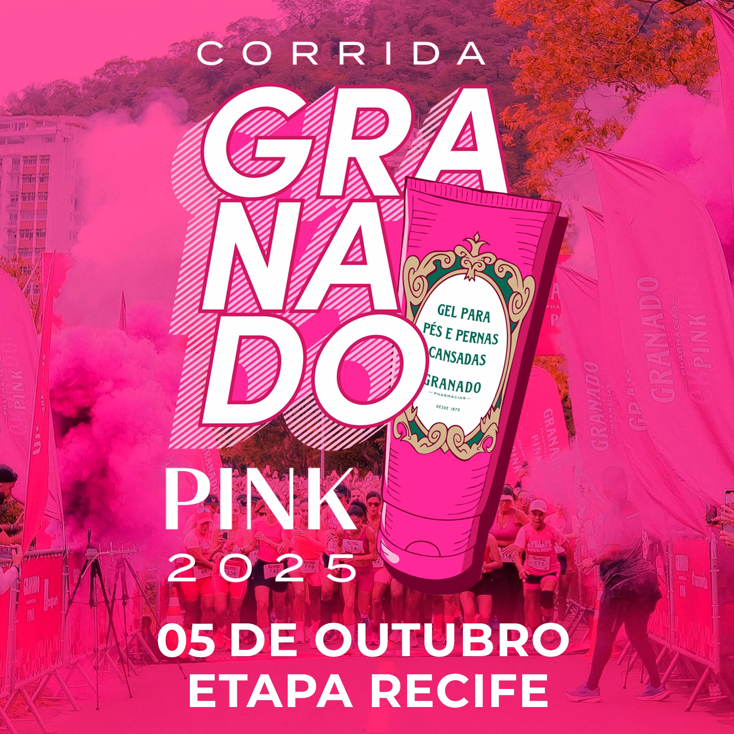05/10/2025 - Corrida Granado PINK Recife: 05/10/2025 - Corrida Granado PINK Recife: Race Running