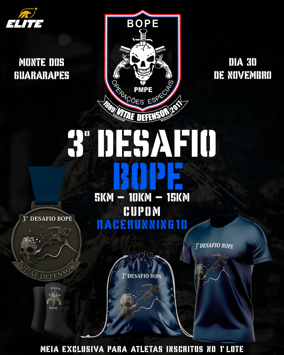 3ª CORRIDA DESAFIO BOPE
