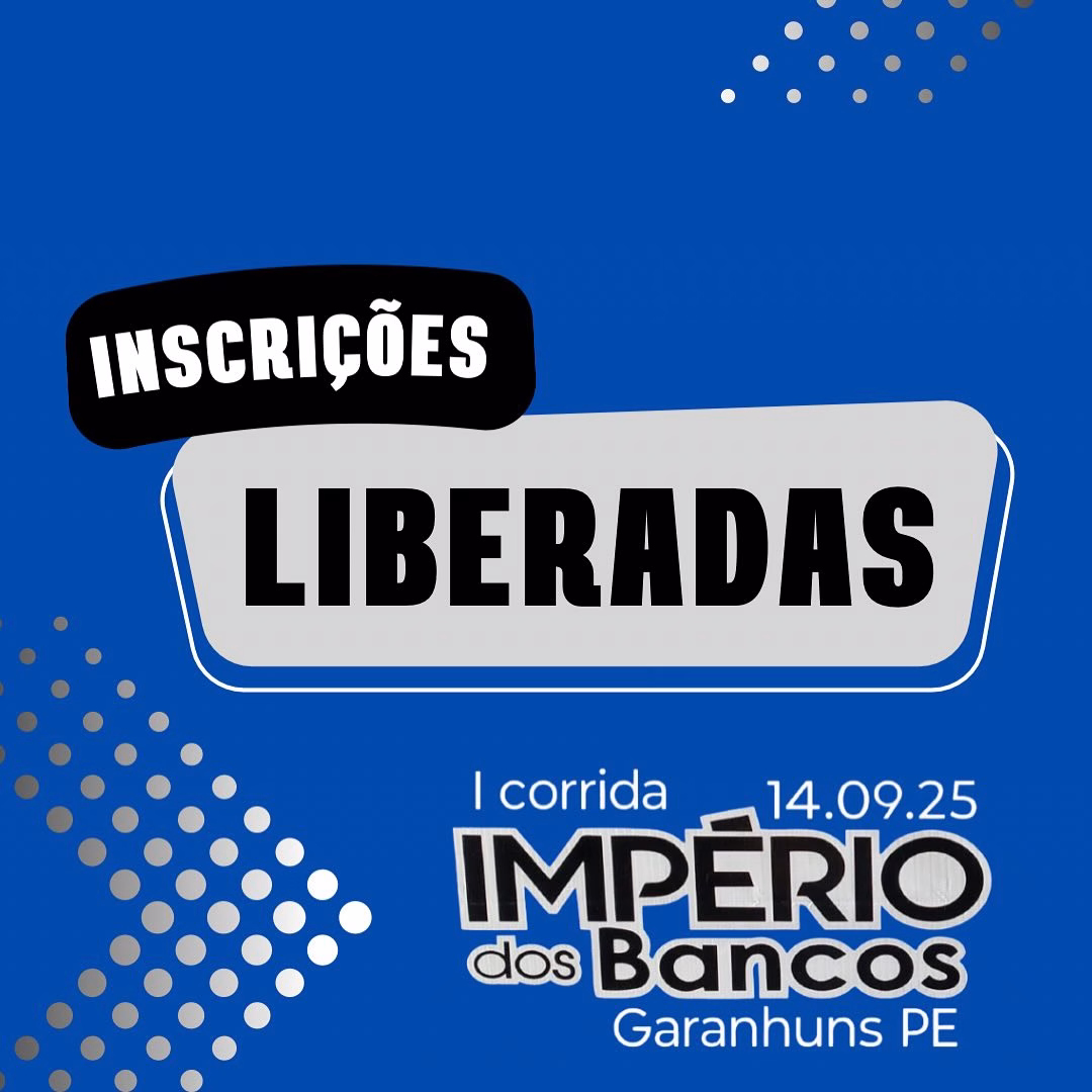 1ª CORRIDA IMPÉRIO DOS BANCOS
