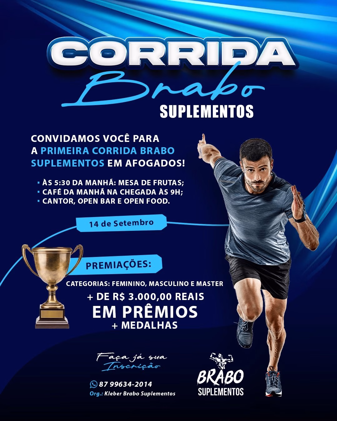 CORRIDA BRABO SUPLEMENTOS