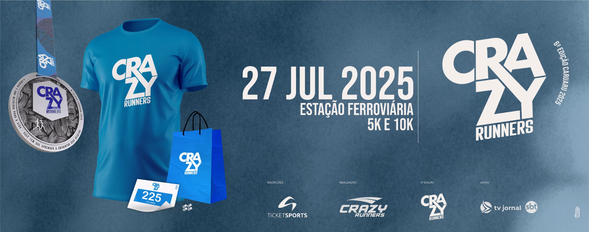 6ª EDIÇÃO DA CORRIDA CRAZY RUNNERS