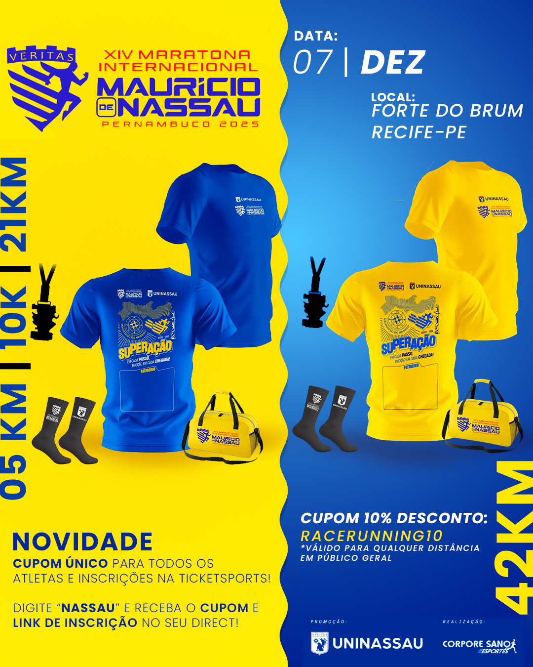 XIV MARATONA MAURÍCIO DE NASSAU