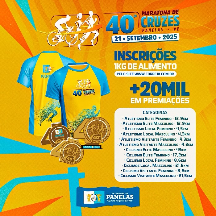 40ª Maratona de Cruzes PANELAS