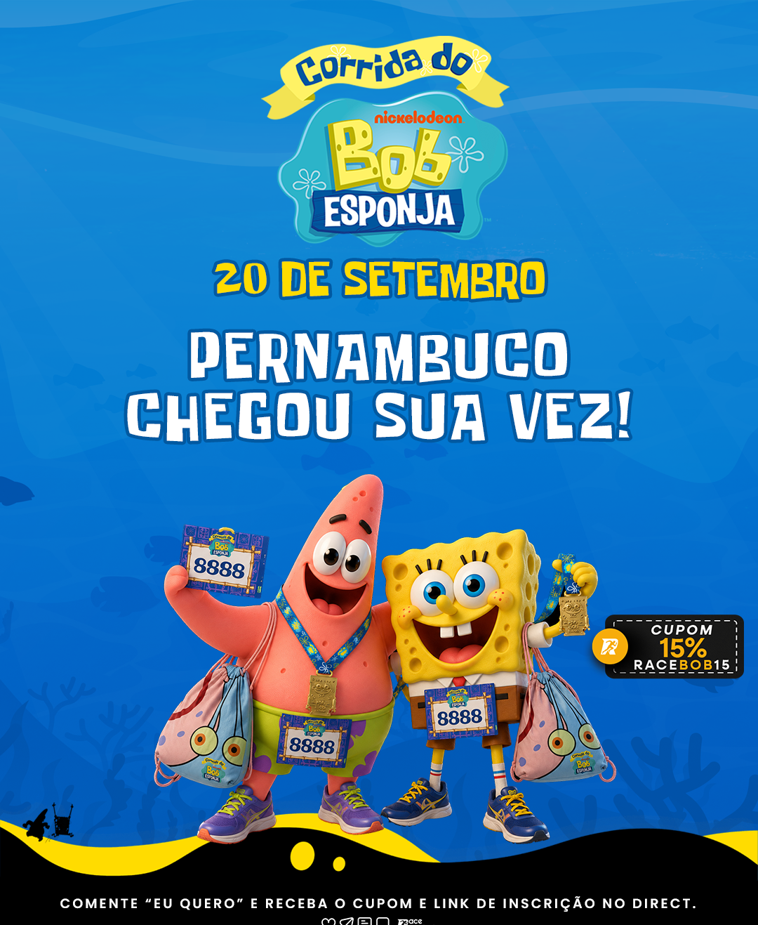 CORRIDA BOB ESPONJA
