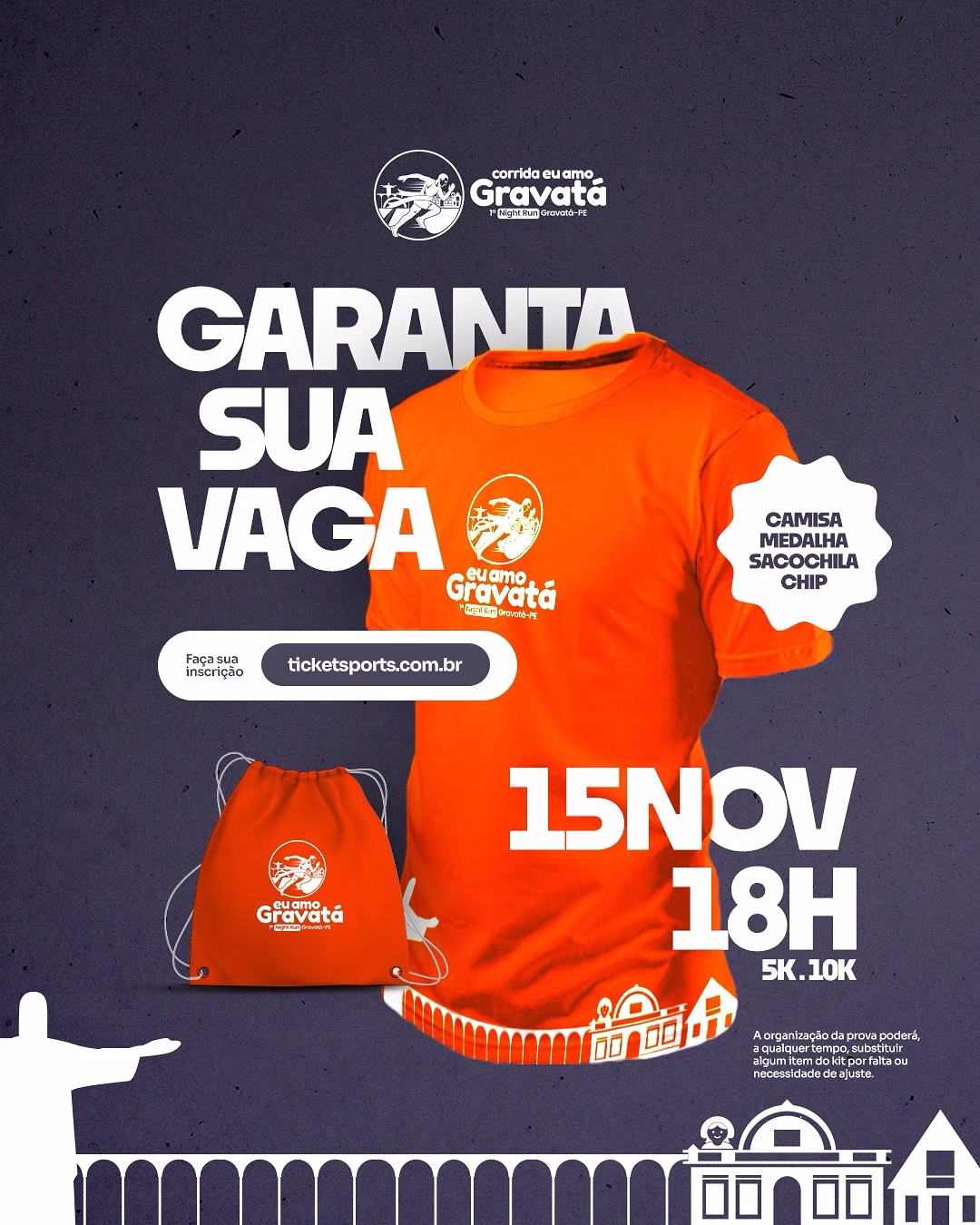 CORRIDA EU AMO GRAVATÁ