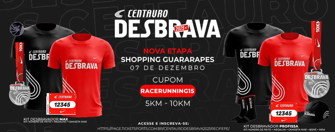 07/12/2025 - Centauro Desbrava - Jaboatão dos Guararapes: Centauro Desbrava