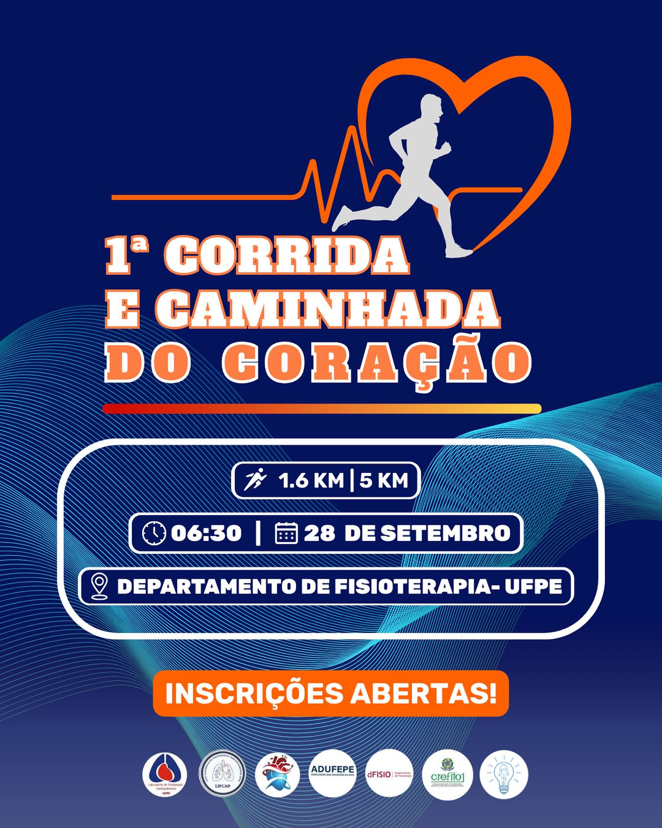 1° Corrida e Caminhada do Coração