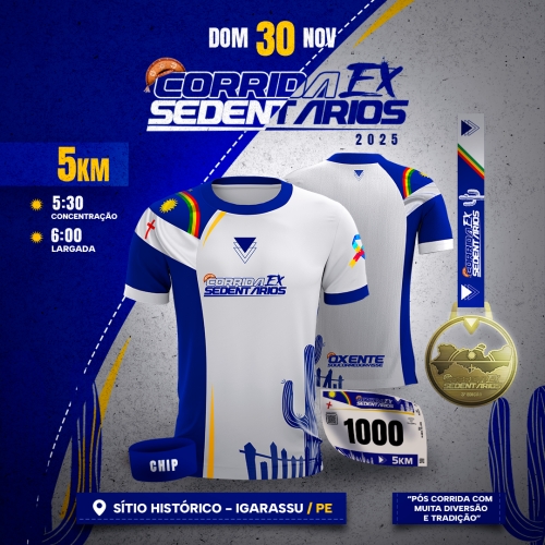 3ª CORRIDA EX SEDENTÁRIOS