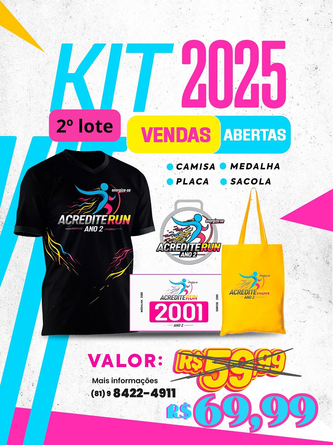 23/11/2025 - ACREDITE RUN: Race Running