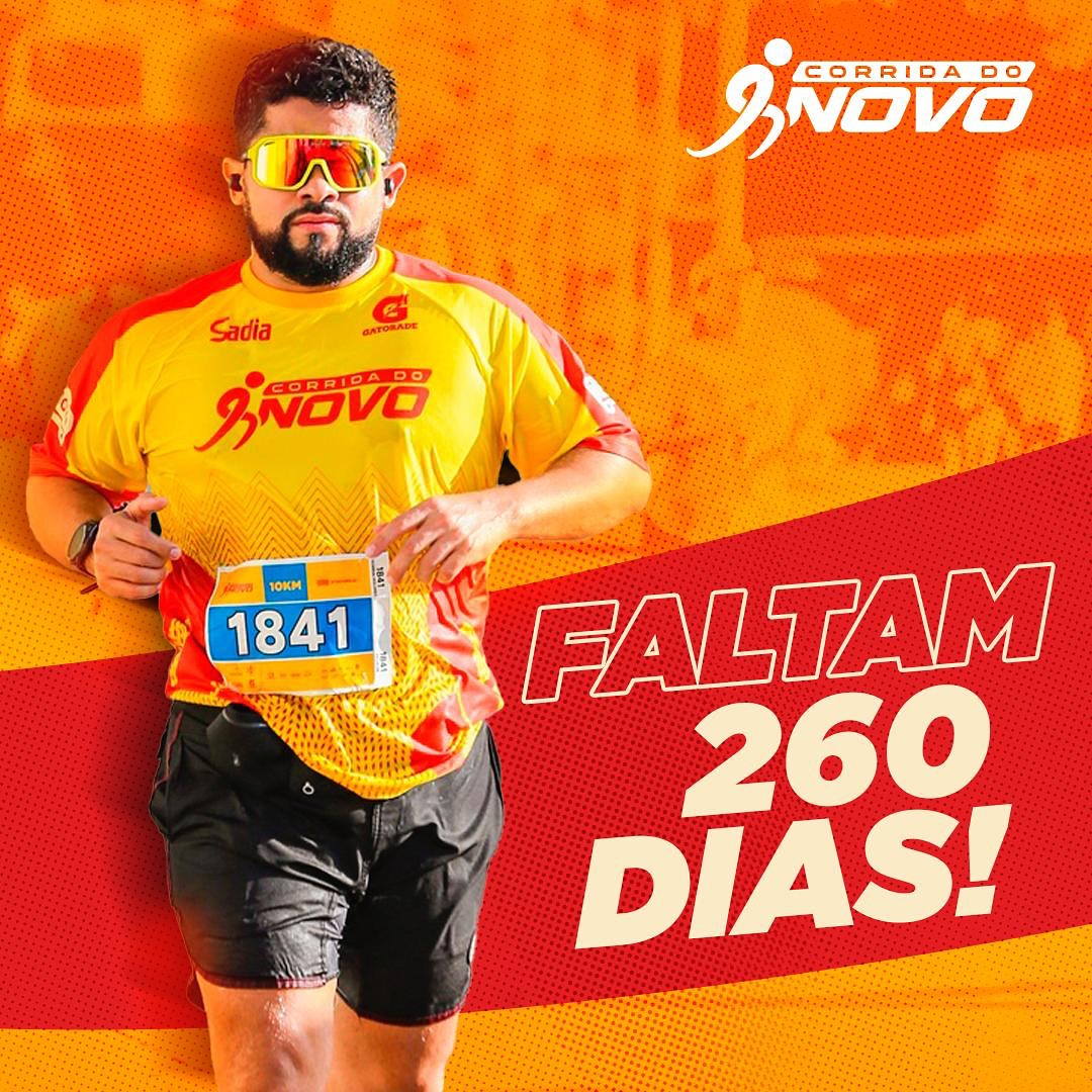 CORRIDA DO NOVO