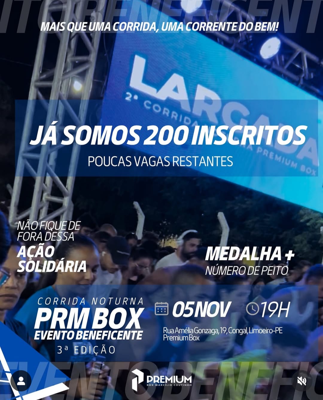 Corrida Noturna Premium Box