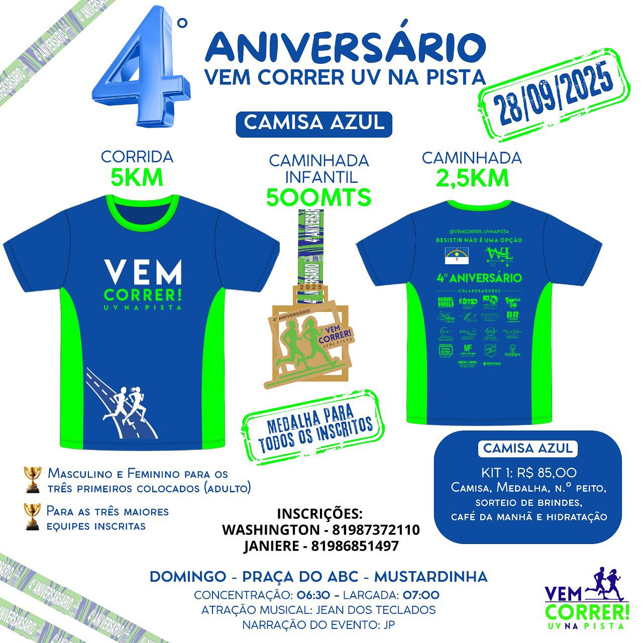 Vem Correr UV na Pista