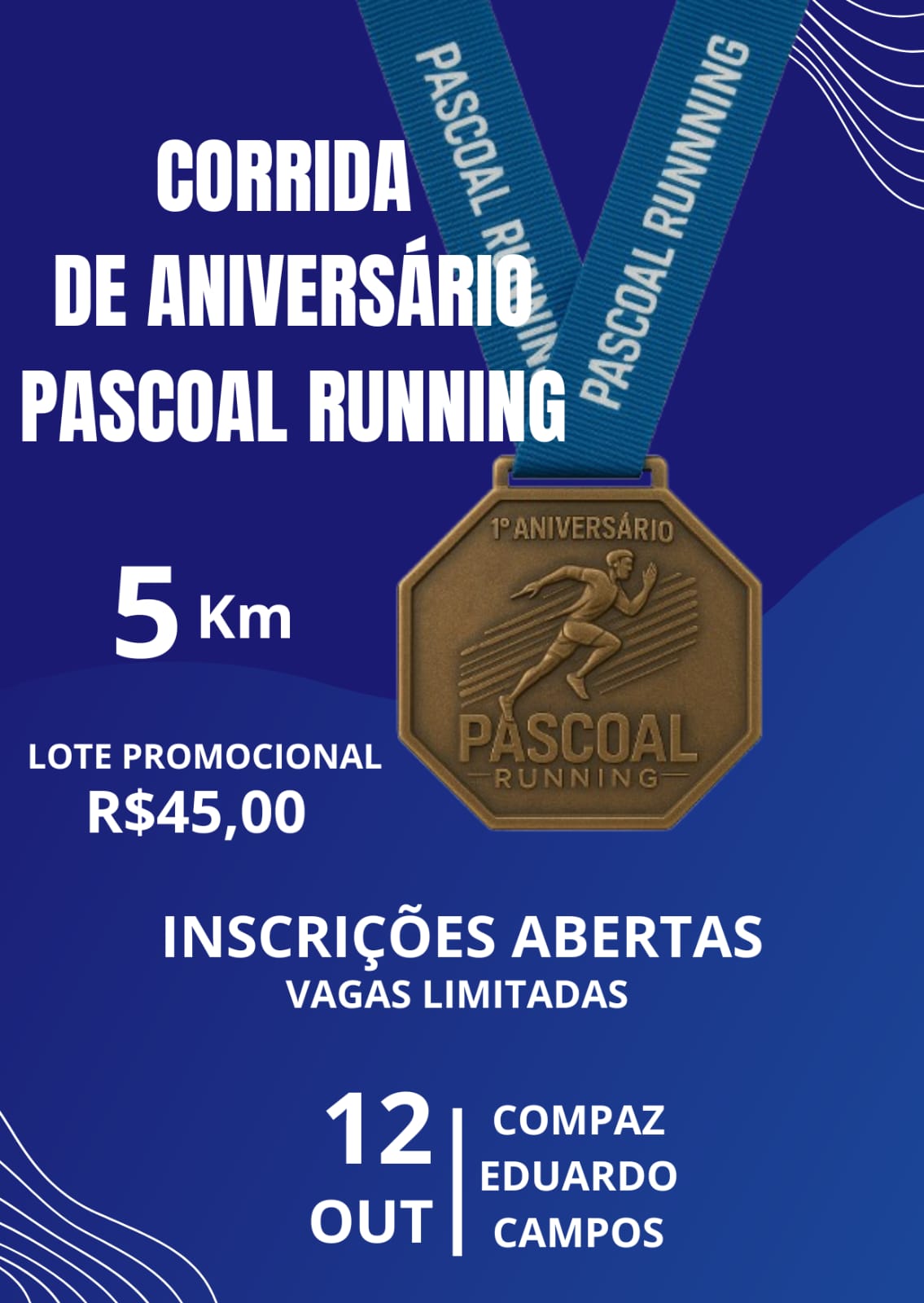 1º Aniversário Pascoal Running