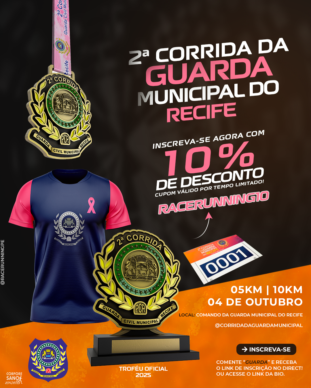 2ª CORRIDA DA GUARDA MUNICIPAL DO RECIFE