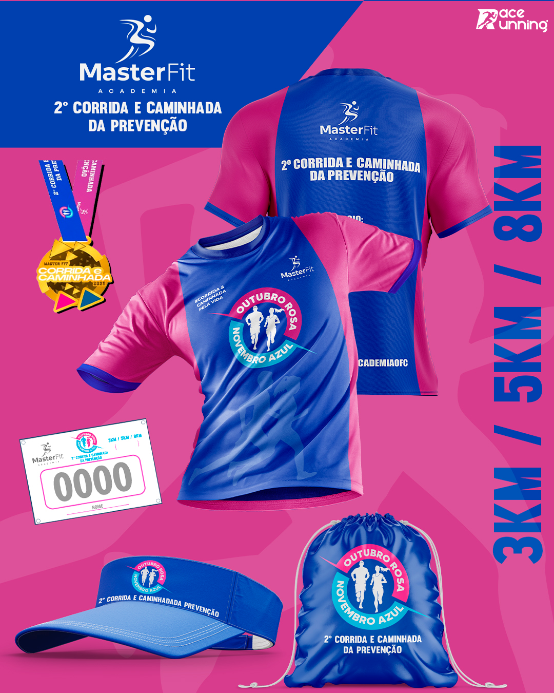 30/11/2025 - 2° CORRIDA E CAMINHADA DA PREVENÇÃO: Race Running