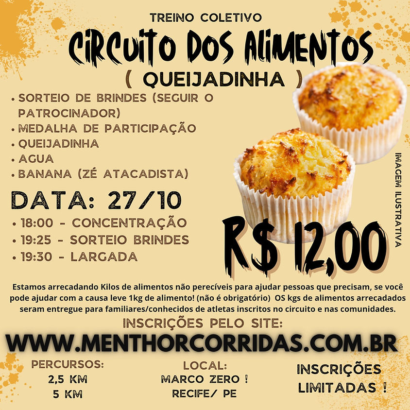 Circuito dos Alimentos - Menthor Corridas CIRCUITO DOS ALIMENTOS