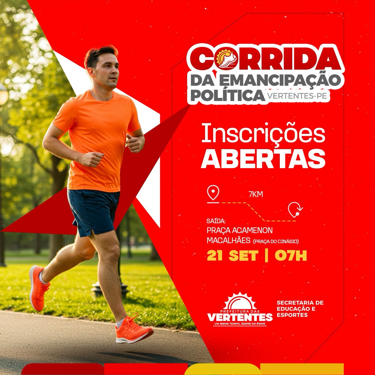 CORRIDA DA EMANCIPAÇÃO VERTENTES