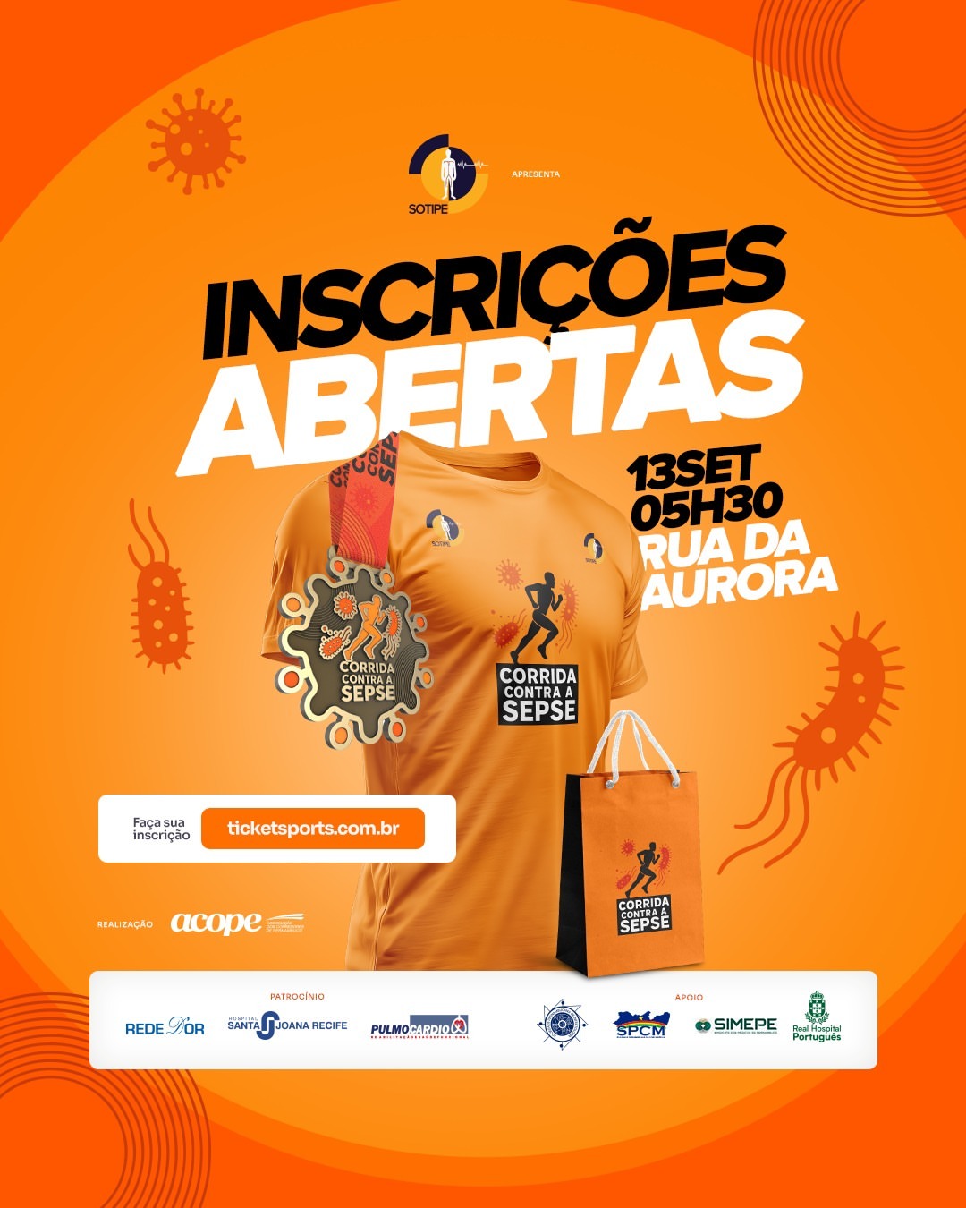 1ª CORRIDA CONTRA A SEPSE