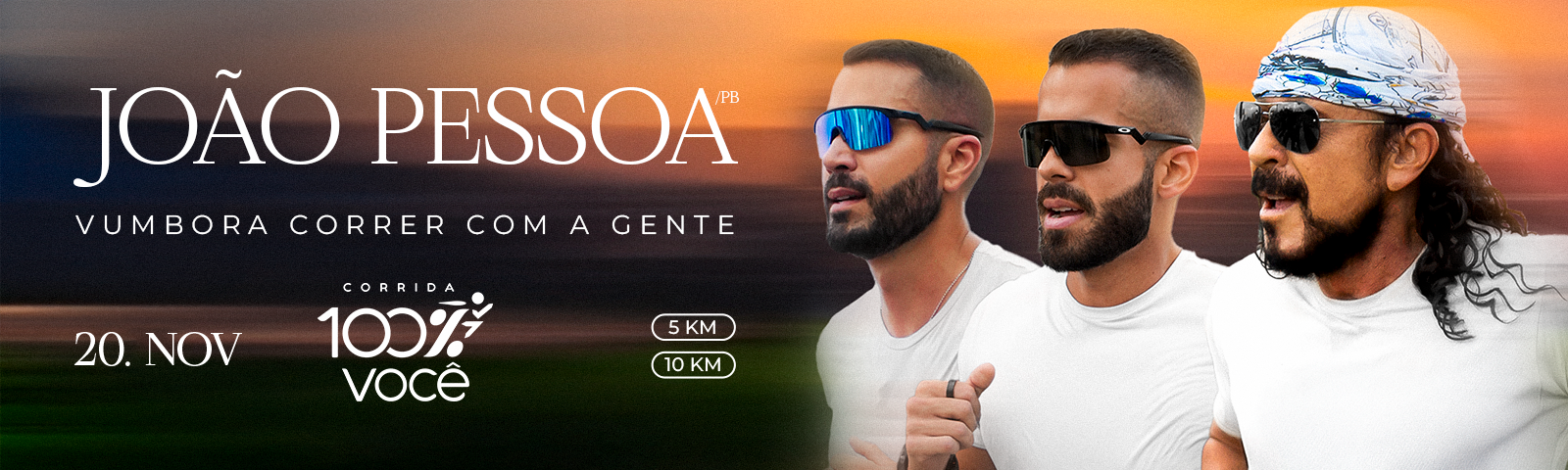 20/11/2025 - Corrida 100% Você - João Pessoa: Race Running