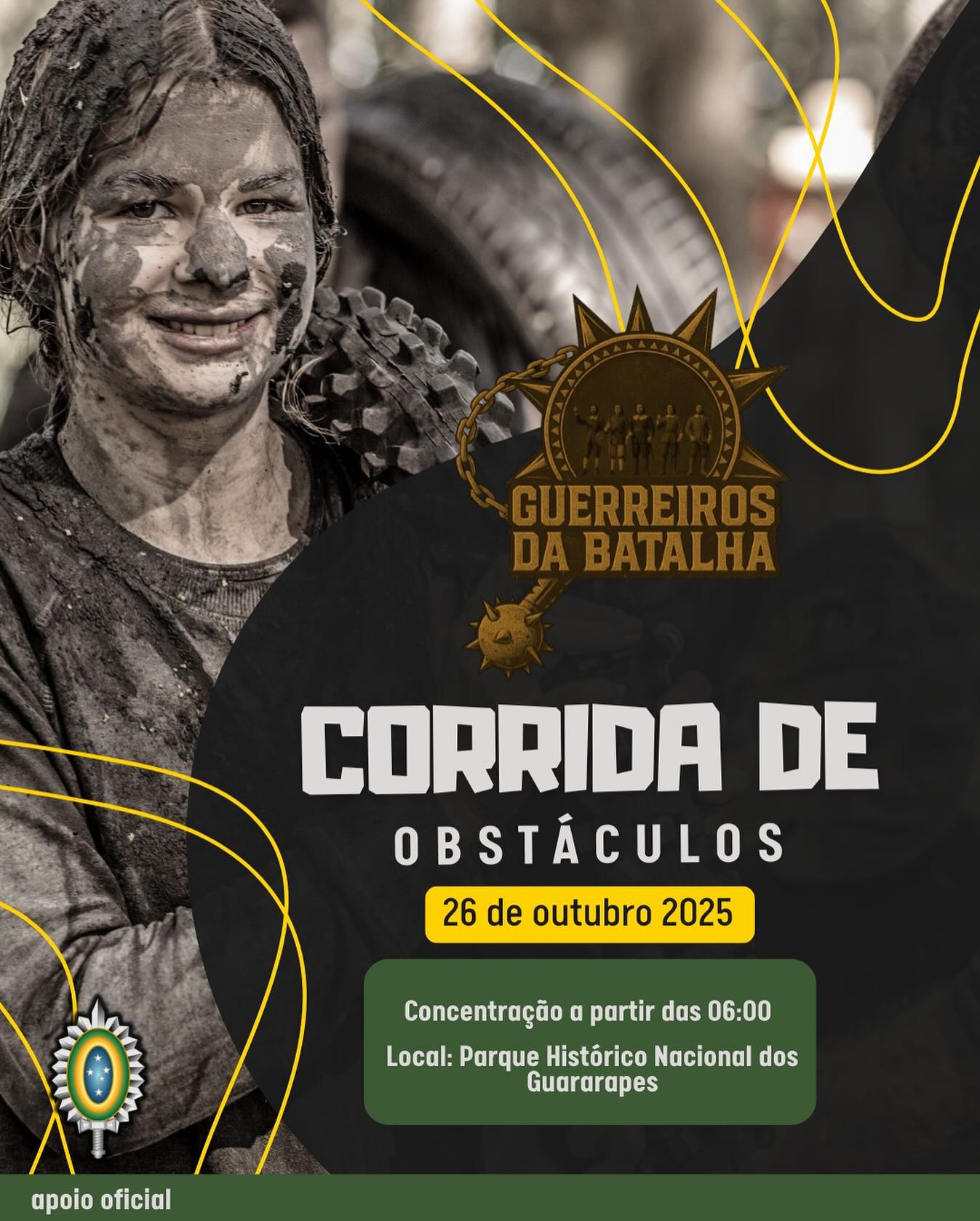 CORRIDA DE OBSTÁCULOS GUERREIROS DA BATALHA
