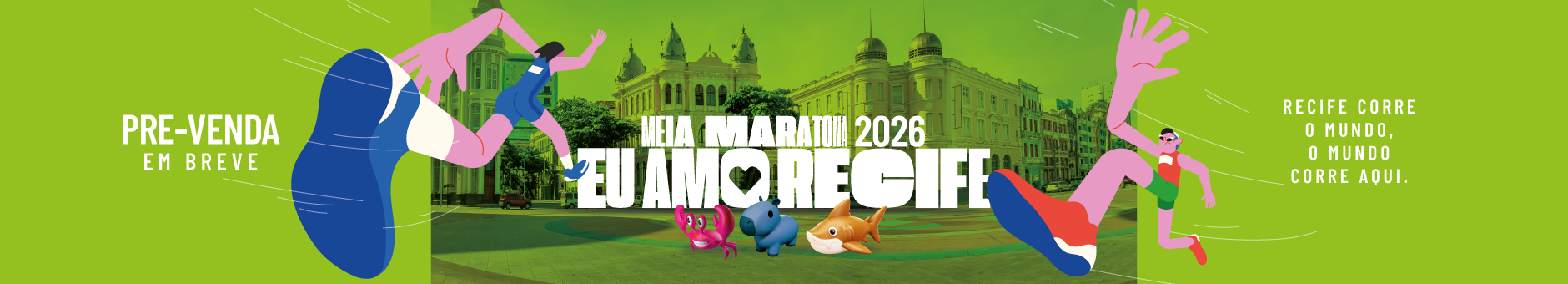 19/09/2026 - MEIA MARATONA EU AMO RECIFE - 13ª EDIÇÃO: 19/09/2026 - MEIA MARATONA EU AMO RECIFE - 13ª EDIÇÃO: Race Running