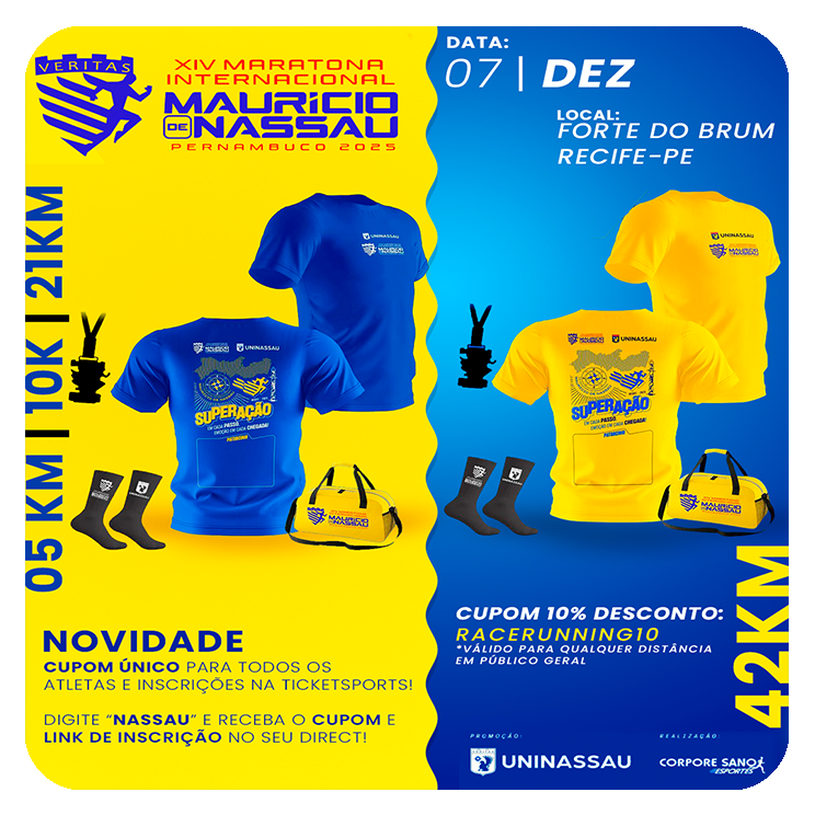 Página Inicial MARATONA MAURÍCIO DE NASSAU