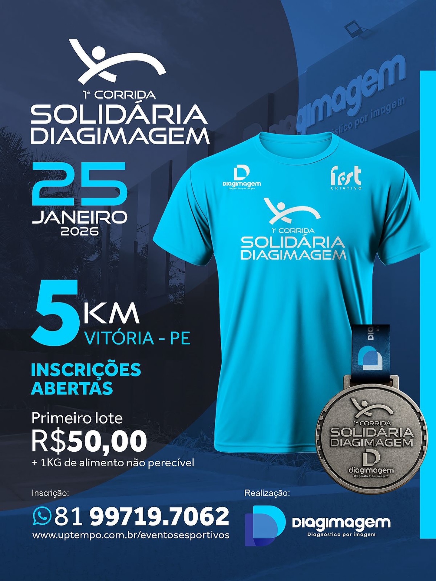 1ª CORRIDA SOLIDÁRIA DIAGIMAGEM