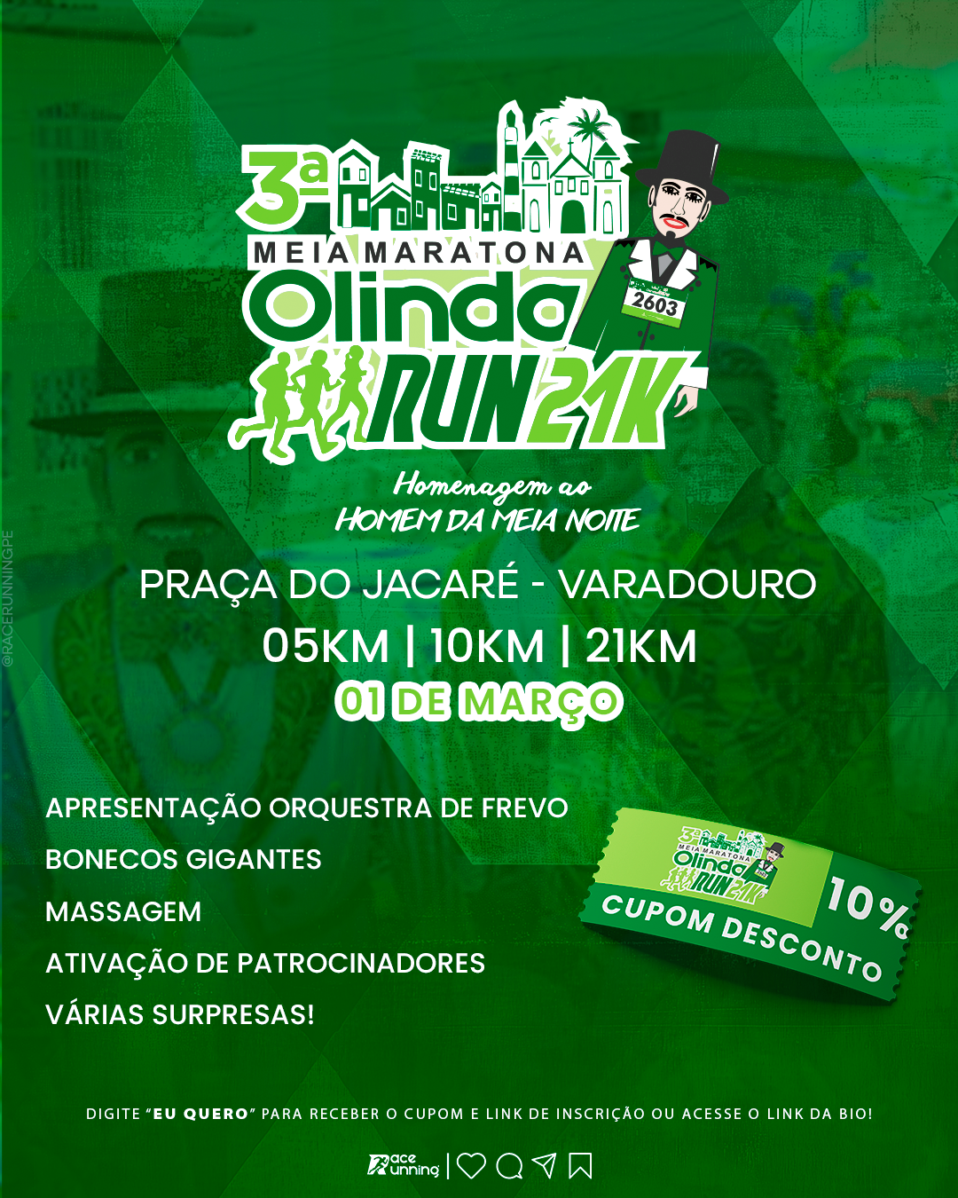 3ª MEIA MARATONA OLINDA RUN 21K