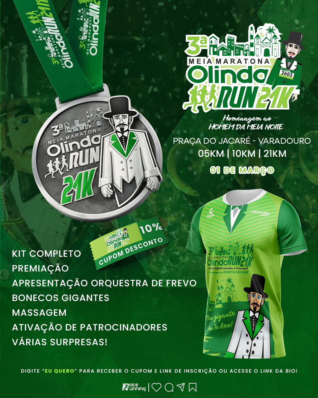 3ª MEIA MARATONA OLINDA RUN 21K