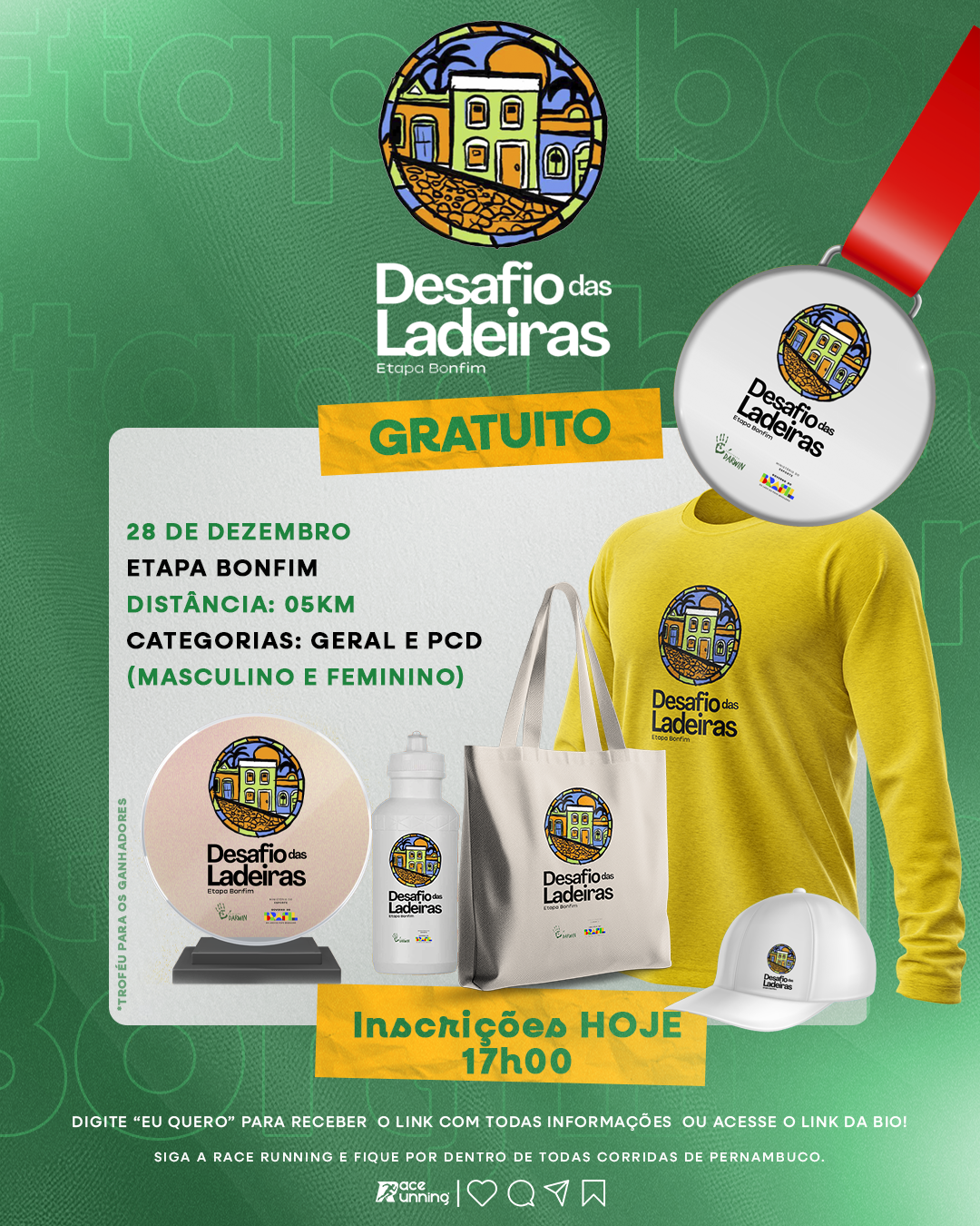 DESAFIO DAS LADEIRAS - ETAPA BONFIM