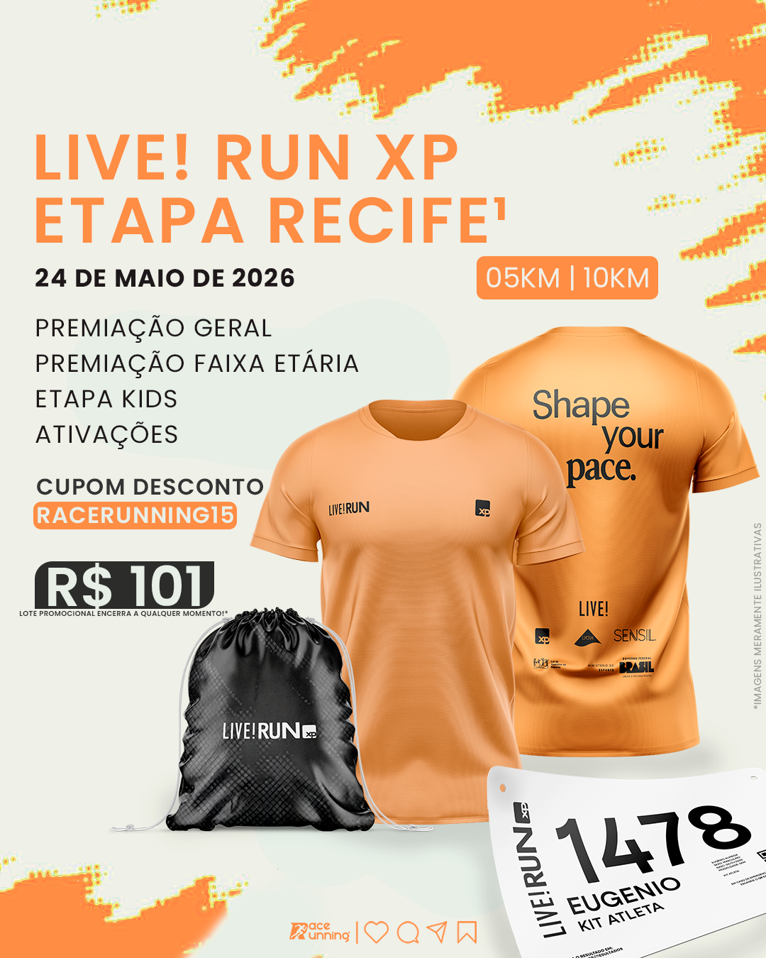 Live! RUN XP- Recife