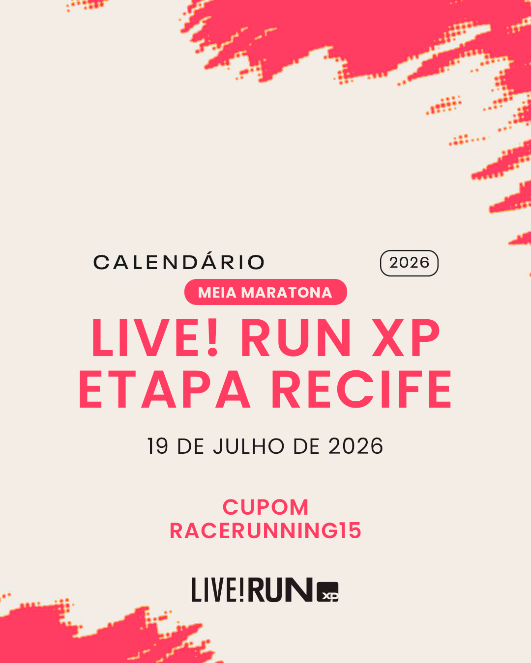 Meia Maratona Live! RUN XP - RECIFE