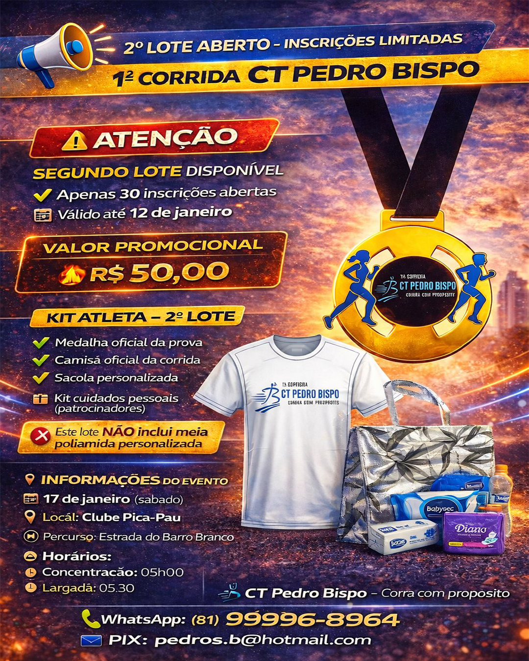 Corrida do CT Pedro Bispo