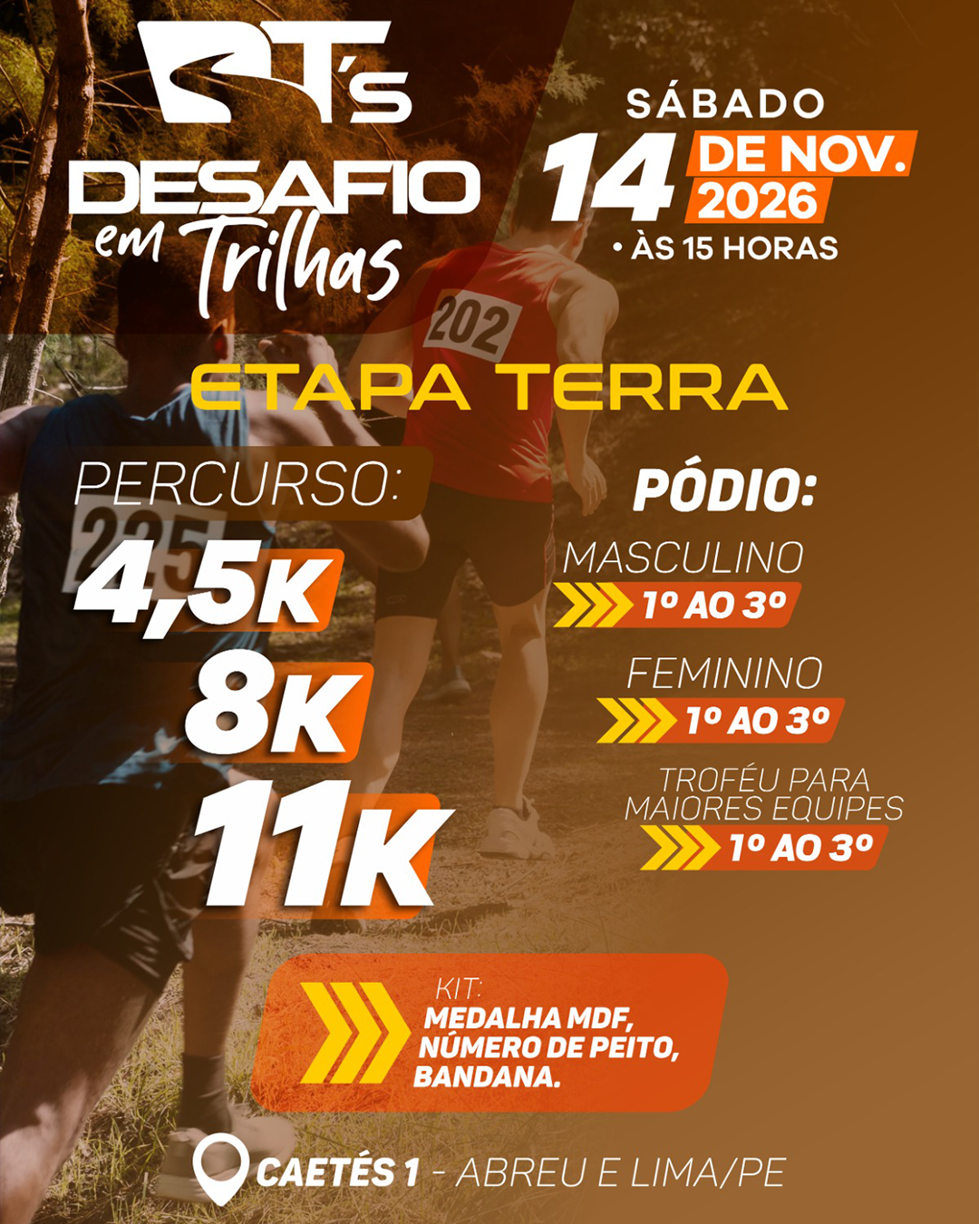 DESAFIO EM TRILHAS - ETAPA TERRA