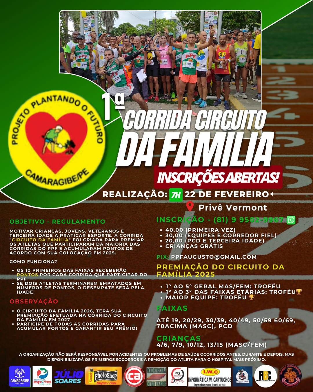 1ª Corrida Circuito da Família