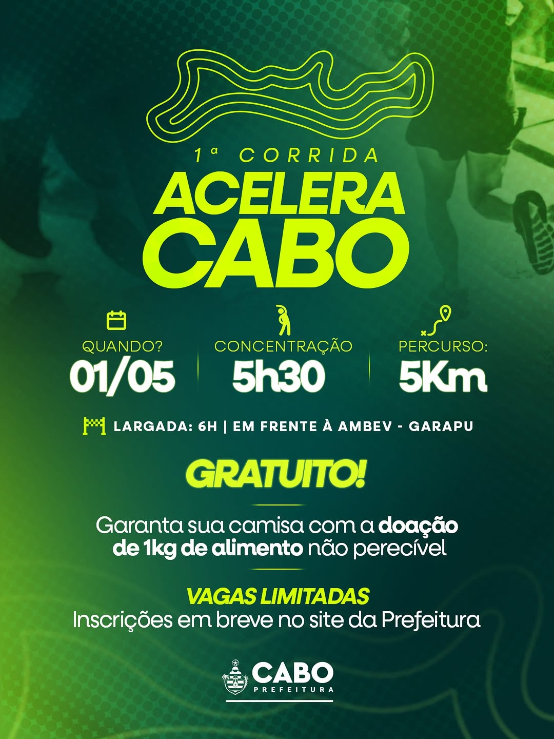 1ª CORRIDA ACELERA CABO
