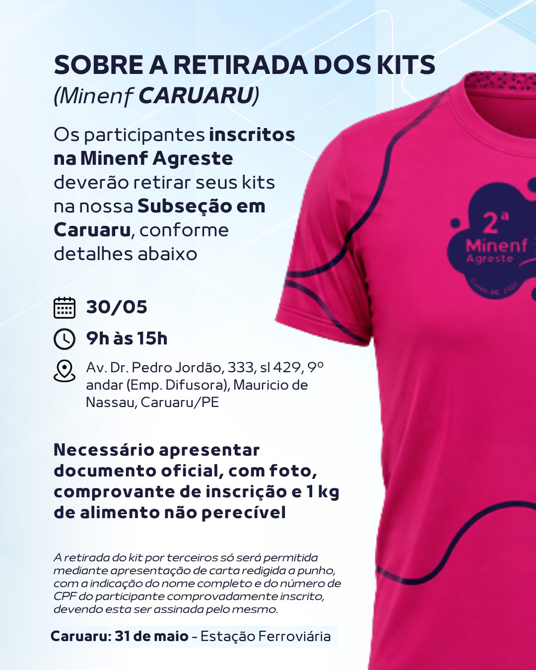 2ª MINENF - ETAPA CARUARU COREN-PE