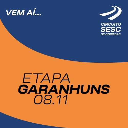 CIRCUITO SESC ETAPA GARANHUNS 2026