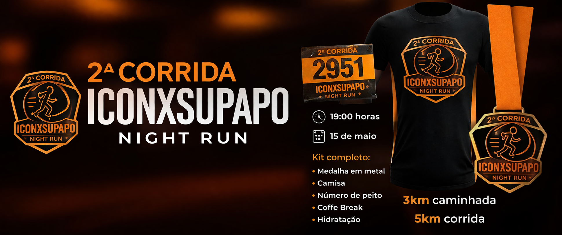 2ª Corrida ICONXSUPAPO Night Run