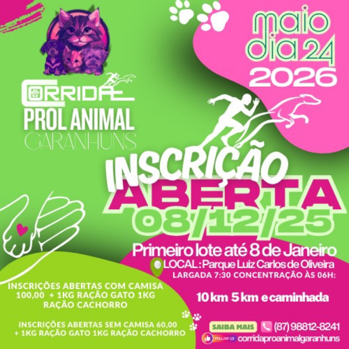 Corrida Prol Animal Garanhuns