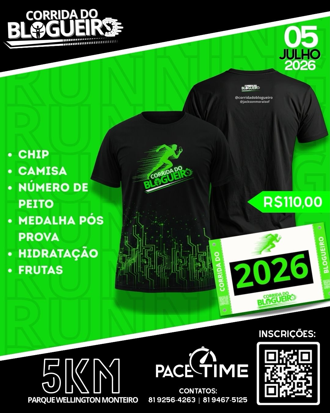 CORRIDA DO BLOGUEIRO