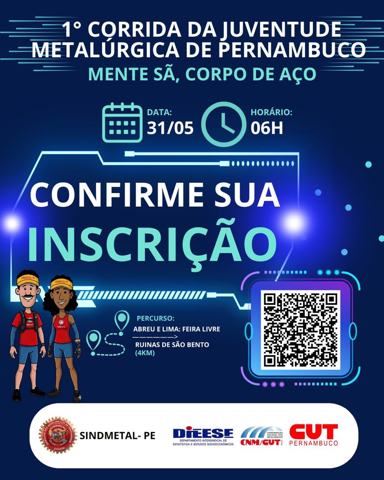 1º Corrida da Juventude Metalúrgica de Pernambuco