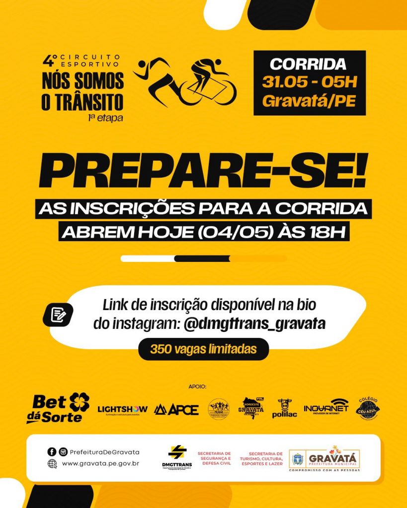 4º Circuito Esportivo Nós Somos o Trânsito