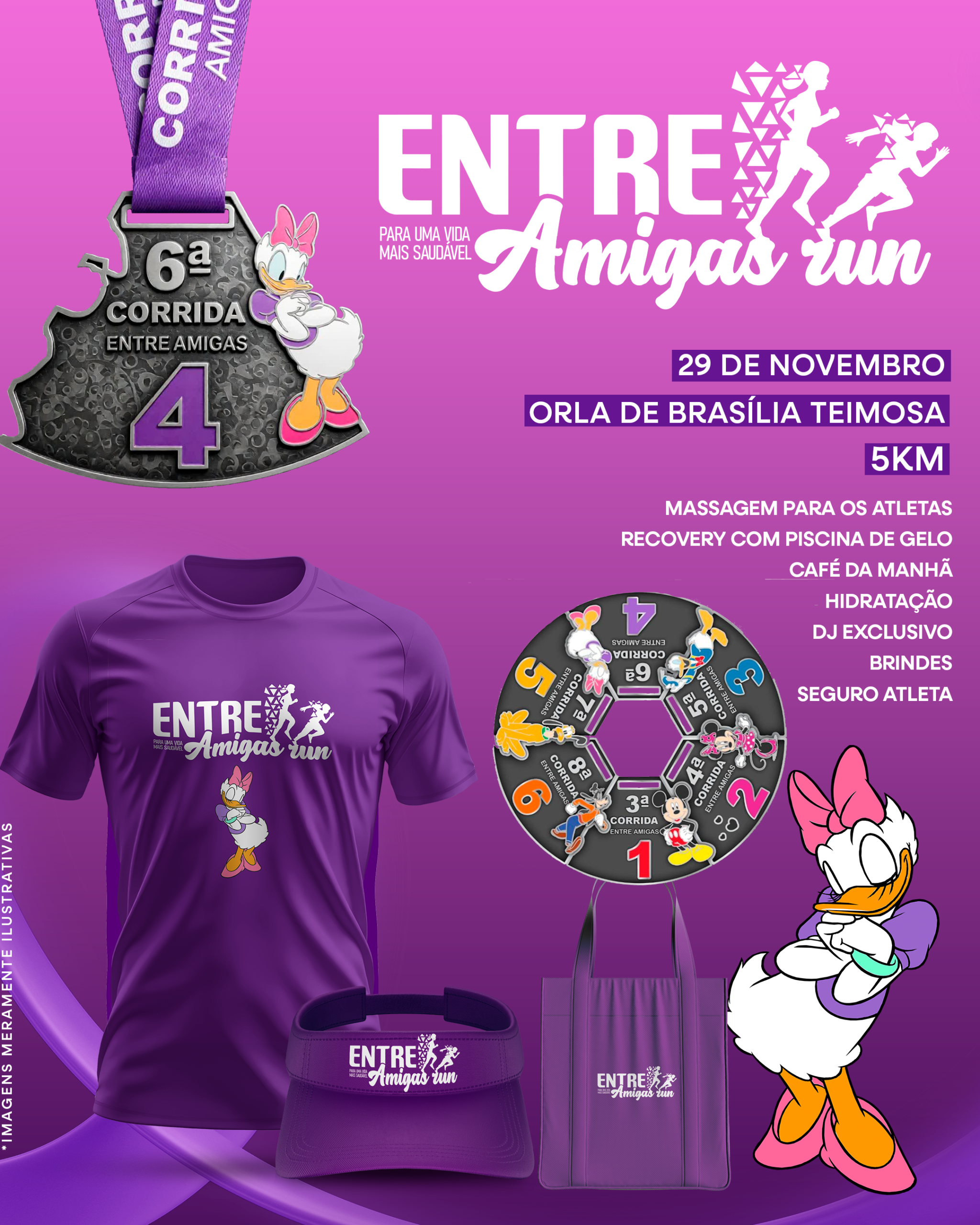 6ª CORRIDA ENTRE AMIGAS RUN