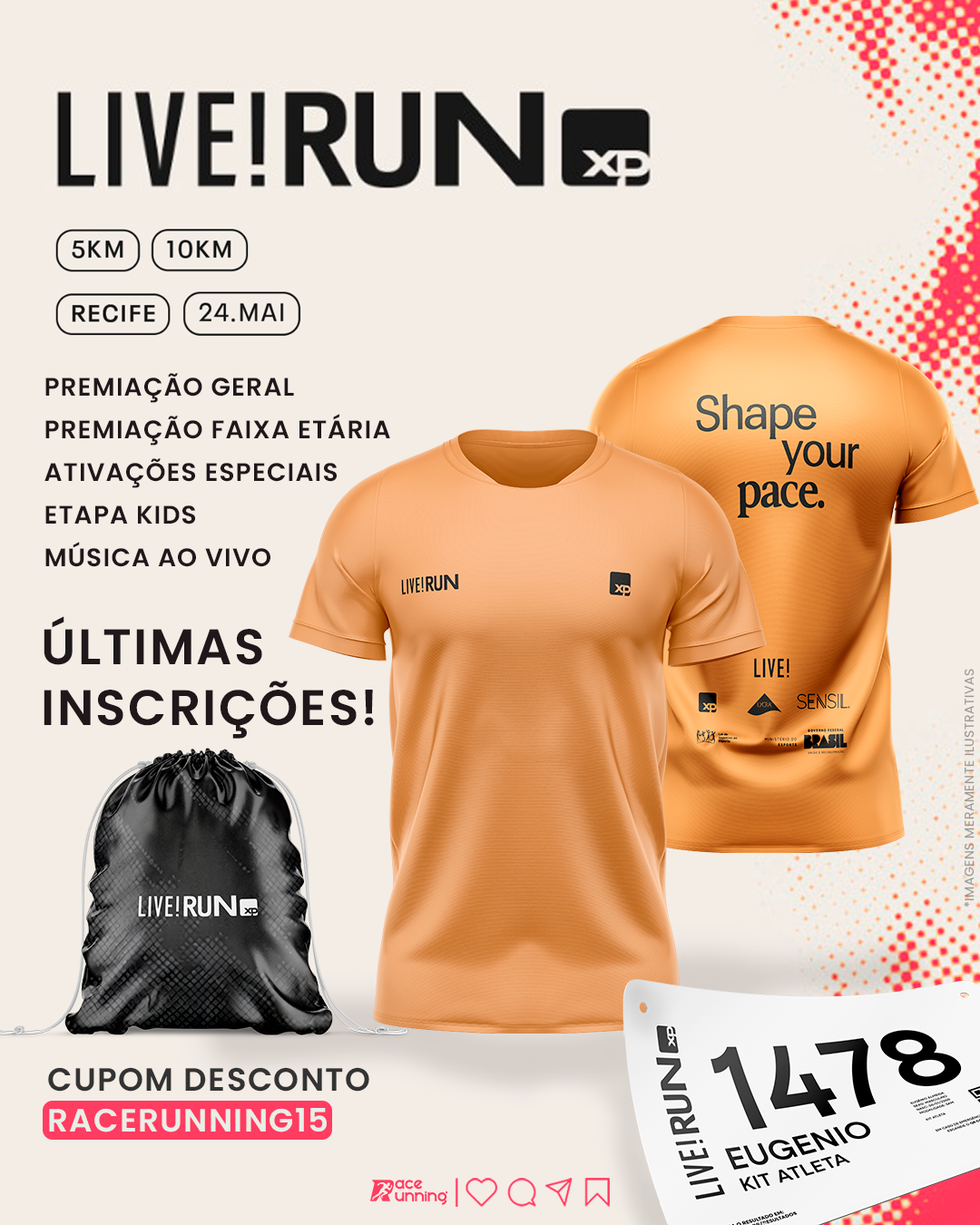 Live! RUN XP- Recife