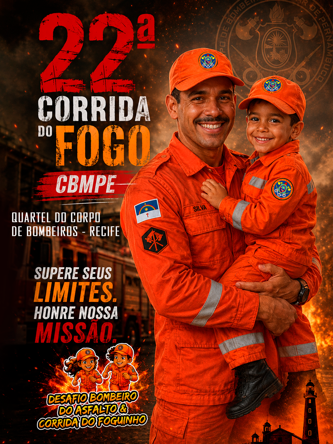 22ª CORRIDA DO FOGO E CORRIDA DO FOGUINHO