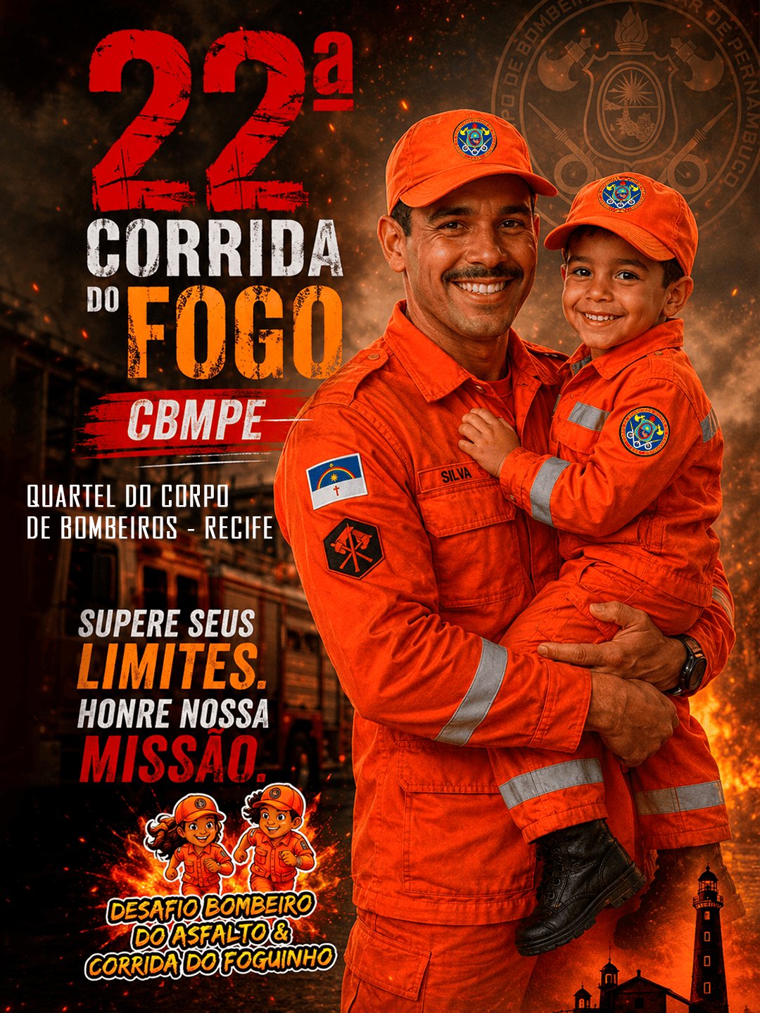 22ª CORRIDA DO FOGO E CORRIDA DO FOGUINHO