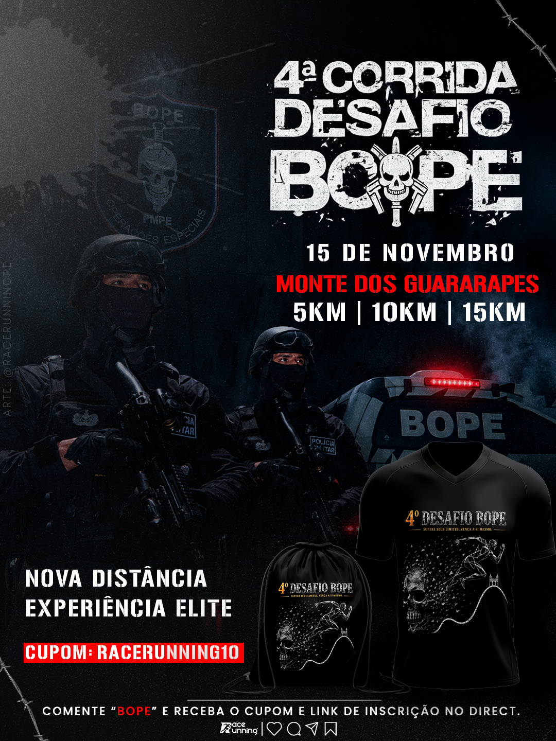 4ª CORRIDA DESAFIO BOPE