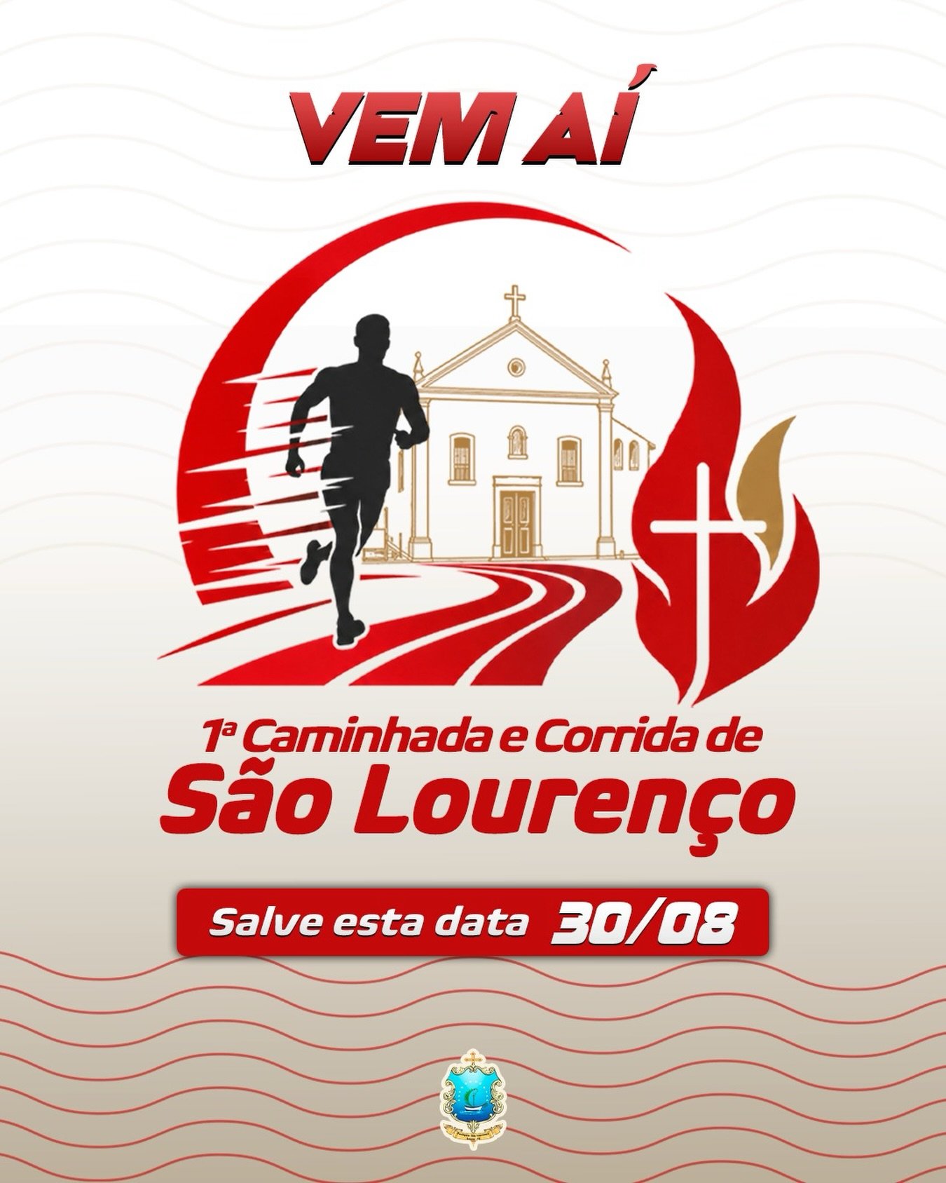 1ª CORRIDA E CAMINHADA DE SÃO LOURENÇO