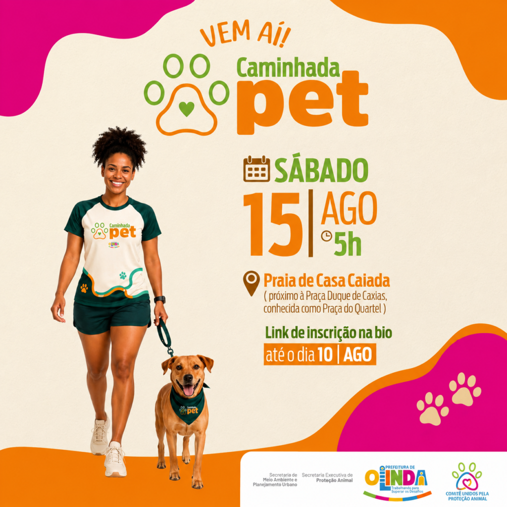 1ª CAMINHADA PET